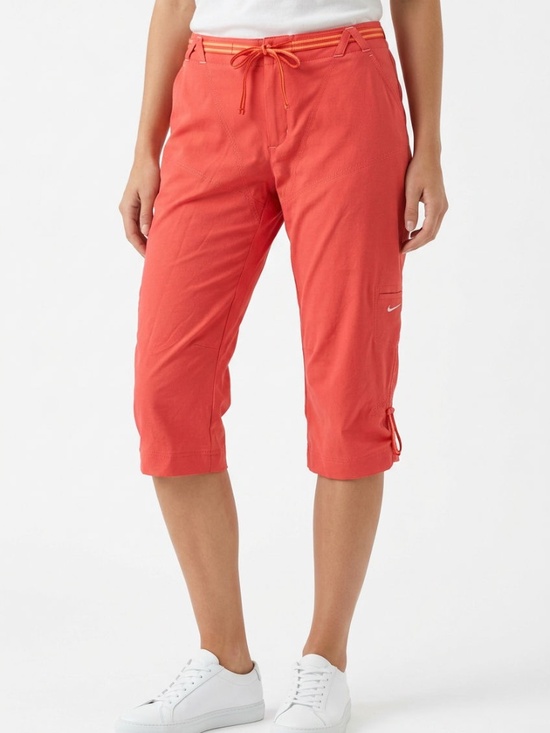 Nike Pants - |•NIKE•| Coral Crop Activewear Athletic Pants Size L (12-14)
